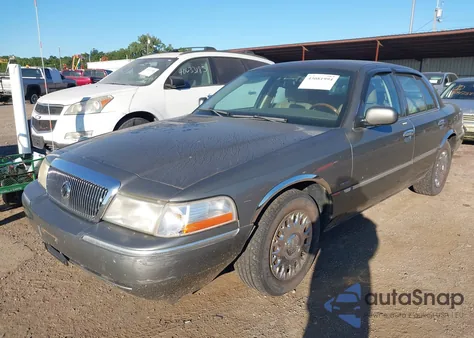 2003 Mercury Grand Marquis Ls from USA, damaged, VIN 2MEFM75W43X690828